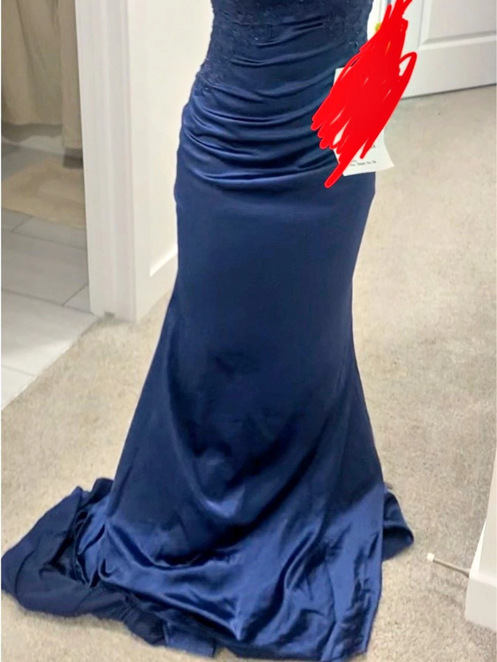 Women's Blue Prom/Grad Dress